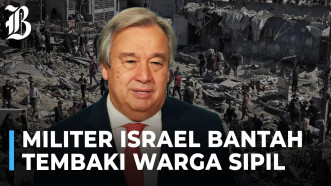Sekjen PBB Desak Pelaku Pembataian di Gaza Diseret ke Pengadilan!