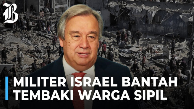 Sekjen PBB Desak Pelaku Pembataian di Gaza Diseret ke Pengadilan!