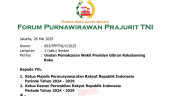 Ini Isi Surat Usulan Pemakzulan Gibran yang Resmi Diterima DPR