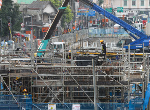 Pembangunan Stasiun MRT Glodok dan Kota Telah Mencapai 73,32%