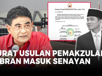 PDIP Angkat Suara Soal Usulan Pemakzulan Gibran dari Forum Purnawirawan TNI