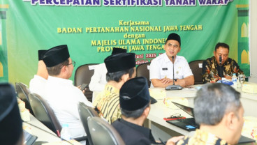69.000 Bidang Tanah Wakaf di Jawa Tengah Telah Tersertifikasi