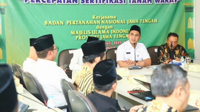 69.000 Bidang Tanah Wakaf di Jawa Tengah Telah Tersertifikasi
