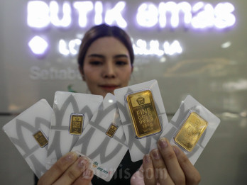 Harga Emas Antam Hari Ini Naik, Kini Dibanderol Rp1,93 Juta per Gram