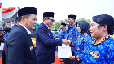 Bupati Muba Lantik 2.838 PPPK dan 151 CPNS