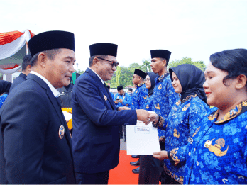 Bupati Muba Lantik 2.838 PPPK dan 151 CPNS