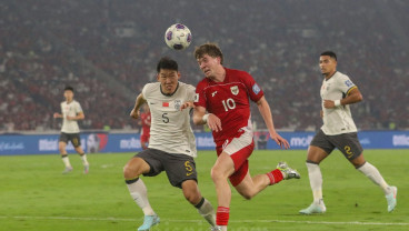 Indonesia Menang 1-0 Atas China