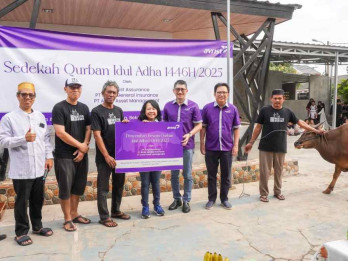 Avrist Group Salurkan Hewan Kurban hingga Daging Kemasan Kaleng di Momen Iduladha