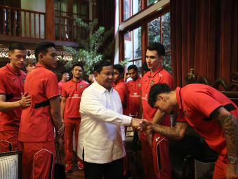 Menang Lawan China, Momen Prabowo Jamu Timnas Indonesia di Kertanegara