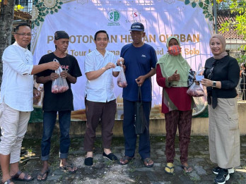 Sahid Jaya Solo dan Sahid Tour Sembelih 9 Hewan Kurban