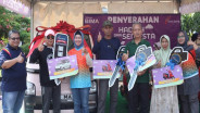 Guru SMP di Tegal Bawa Pulang Mobil Listrik Hadiah Undian Tabungan Bima