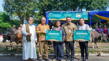 Pusri Palembang Salurkan 60 Hewan Kurban Iduladha Tahun Ini