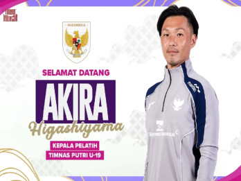 PSSI Tunjuk Akira Higashiyama sebagai Pelatih Timnas Putri U-19 Indonesia