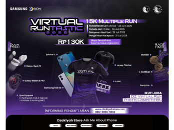 Dzakiyah Store Ajak Masyarakat Hidup Sehat dengan Event Lari Virtual