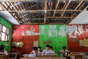 Sekolah Rusak di Kabupaten Serang