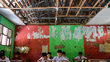 Sekolah Rusak di Kabupaten Serang