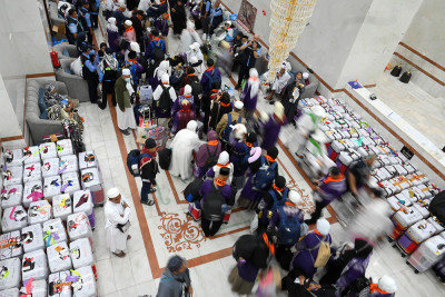 Pemulangan Jamaah Haji Indonesia ke Tanah Air