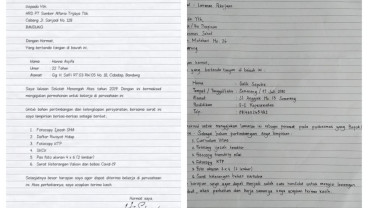 Template dan Contoh Surat Lamaran Kerja Tulis Tangan 2025