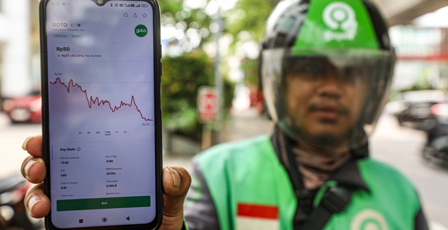 Investor Asal Jepang Borong Saham Gojek (GOTO) saat Harganya Menanjak