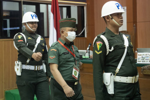 Sidang Perdana Penembakan Polisi di Lampung