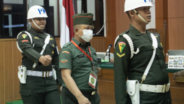 Sidang Perdana Penembakan Polisi di Lampung