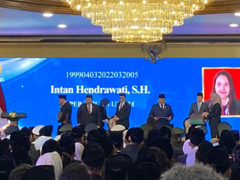 Prabowo Hadiri Pengukuhan 1.451 Hakim Peradilan Umum hingga Militer