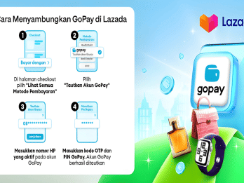 Bayar Belanja di Lazada Menggunakan GoPay, Dapat Diskon Hingga 50%