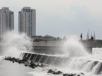Prabowo Sebut Giant Sea Wall Jakarta-Gresik Butuh Anggaran 1.297 Triliun