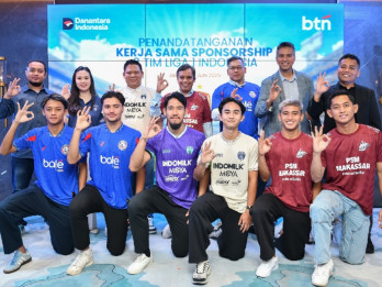 BTN Gelontorkan Dana Rp17,48 Miliar untuk Sponsori Arema FC, Persita, dan PSM
