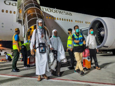 384 Jemaah Haji Kloter Pertama Tiba di NTB
