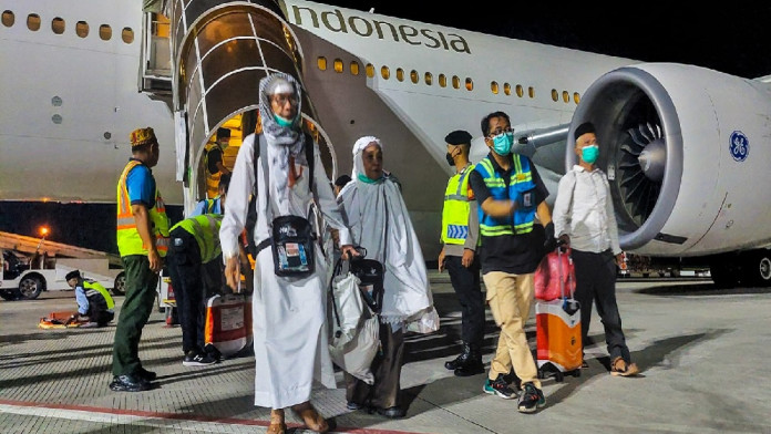 384 Jemaah Haji Kloter Pertama Tiba di NTB