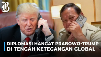 Prabowo Ditelepon Langsung Trump, Istana Bongkar Isi Percakapannya!