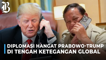 Prabowo Ditelepon Langsung Trump, Istana Bongkar Isi Percakapannya!