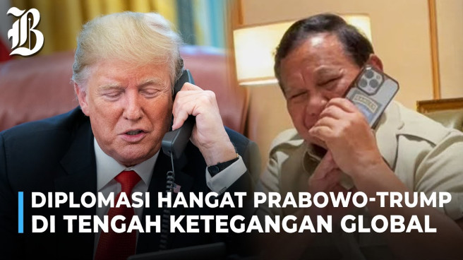 Prabowo Ditelepon Langsung Trump, Istana Bongkar Isi Percakapannya!