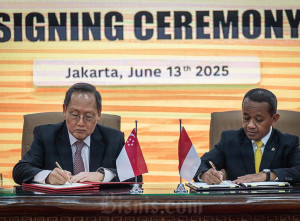 Indonesia Ekspor Listrik Bersih ke Singapura Berkapasitas 3,4 Gigawatt