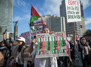 Aksi Solidaritas Untuk Gerakan Global March to Gaza