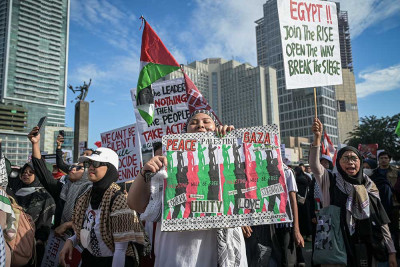 Aksi Solidaritas Untuk Gerakan Global March to Gaza
