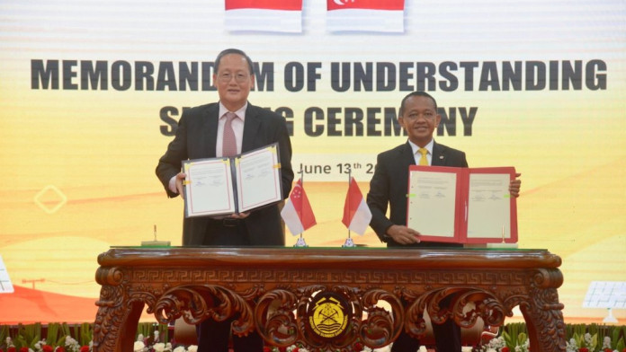 Bahlil Pastikan Proyek Kawasan Industri RI-Singapura di Kepri Pakai Produk Lokal