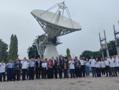 364 Titik Blank Spot di Sulawesi Barat Teraliri Internet Satelit Satria-1