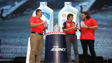Shell Indonesia memperkenalkan Shell Advance City Scooter