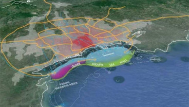 DPRD Optimistis APBD Jakarta Rp100 Triliun, Giant Sea Wall Terealisasi?
