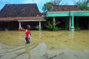 Ratusan Rumah di Kabupaten Grobogkan Terendam Banjir