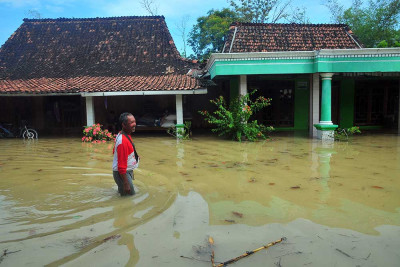 Ratusan Rumah di Kabupaten Grobogan Terendam Banjir