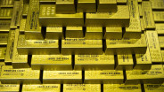 Harga Emas Lesu Dipicu Sikap Hati-hati The Fed