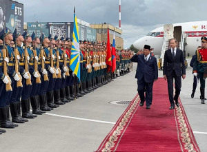 Tiba di Rusia, Presiden Prabowo Akan Melakukan Pertemuan Bilateral Dengan Presiden Vladimir Putin