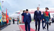 Prabowo Tiba di Rusia, Bakal Bertemu dengan Presiden Putin