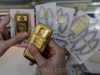 Harga Emas Antam Turun Hari Ini, Termurah Dibanderol Rp1.018.500