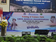 Diseminasi Rupiah, BI Malang Latih Guru SD-SMA di Kota Malang