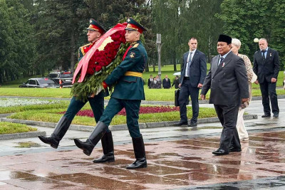 Presiden Prabowo Subianto Beri Penghormatan Untuk Mengenang Tragedi Pengepungan Leningrad