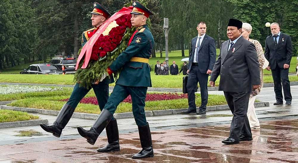 Presiden Prabowo Subianto Beri Penghormatan Untuk Mengenang Tragedi Pengepungan Leningrad